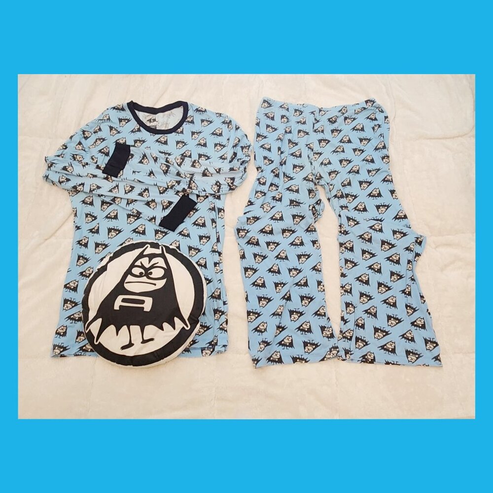 THE AQUABATS!! PAJAMA PARTY & PILLOW SET